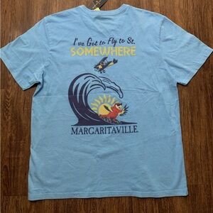 Margaritaville blue tshirt new